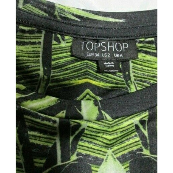 TopShop Floral Geometric Dress - Picture 12 of 12